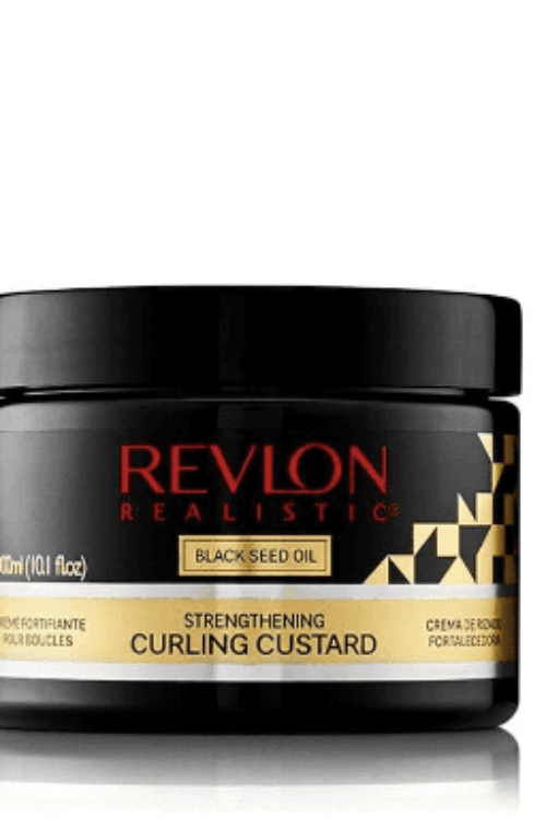 Revlon Realistic Black Seed Oil Strengthening Curling Custard 300ml